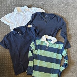 Lot of 4 JCrew Boys shirts